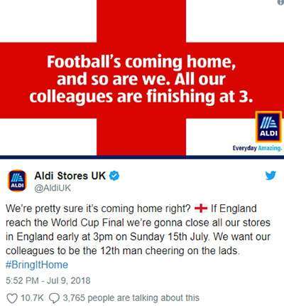 World Cup Marketing at Aldi