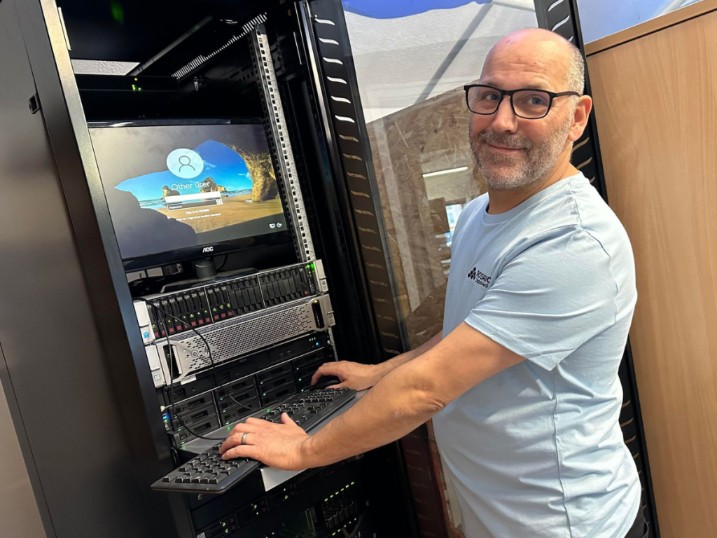 Image of Matt with Business Broadband